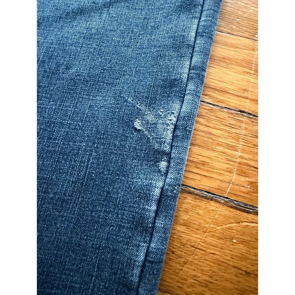 WEATHERPROOF VINTAGE 'Vintage Regular' Distressed Fleece Lined Jeans Mens sz 38